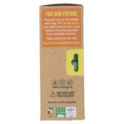 DOG WASTE COMPOSTABLE BIO BAGS (200 BAG MULTIPACK) | RiseBags.ie
