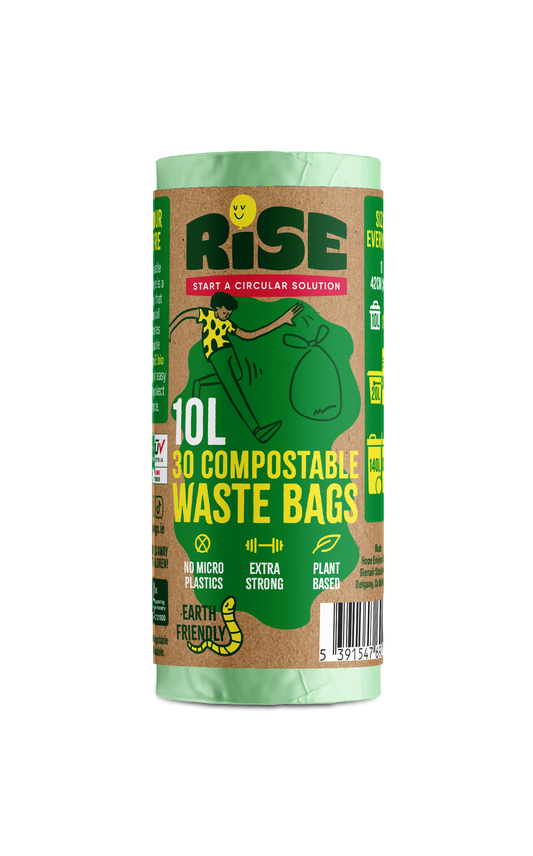 10L COMPOSTABLE RISE BAGS (120 BAGS) | SMALL CADDY