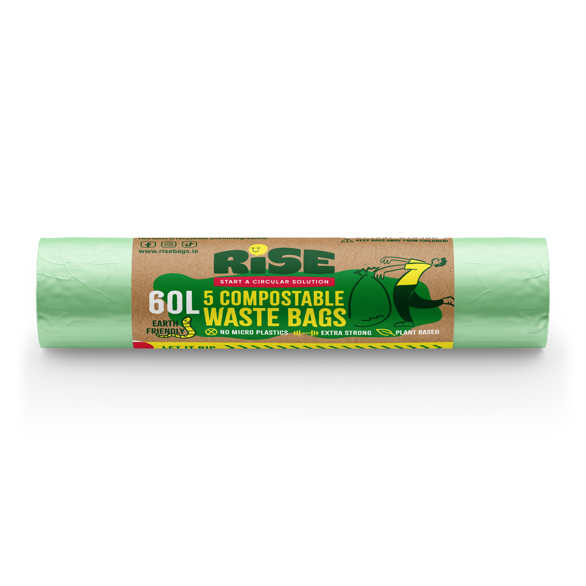 60L RISE COMPOSTABLE BAG | MEDIUM BIN