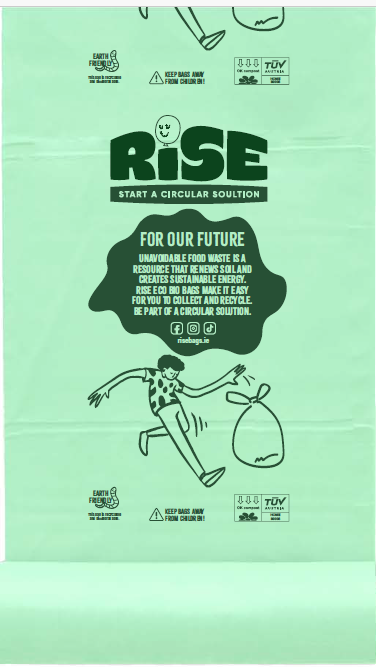 DOG WASTE COMPOSTABLE BIO BAGS (200 BAG MULTIPACK) | RiseBags.ie